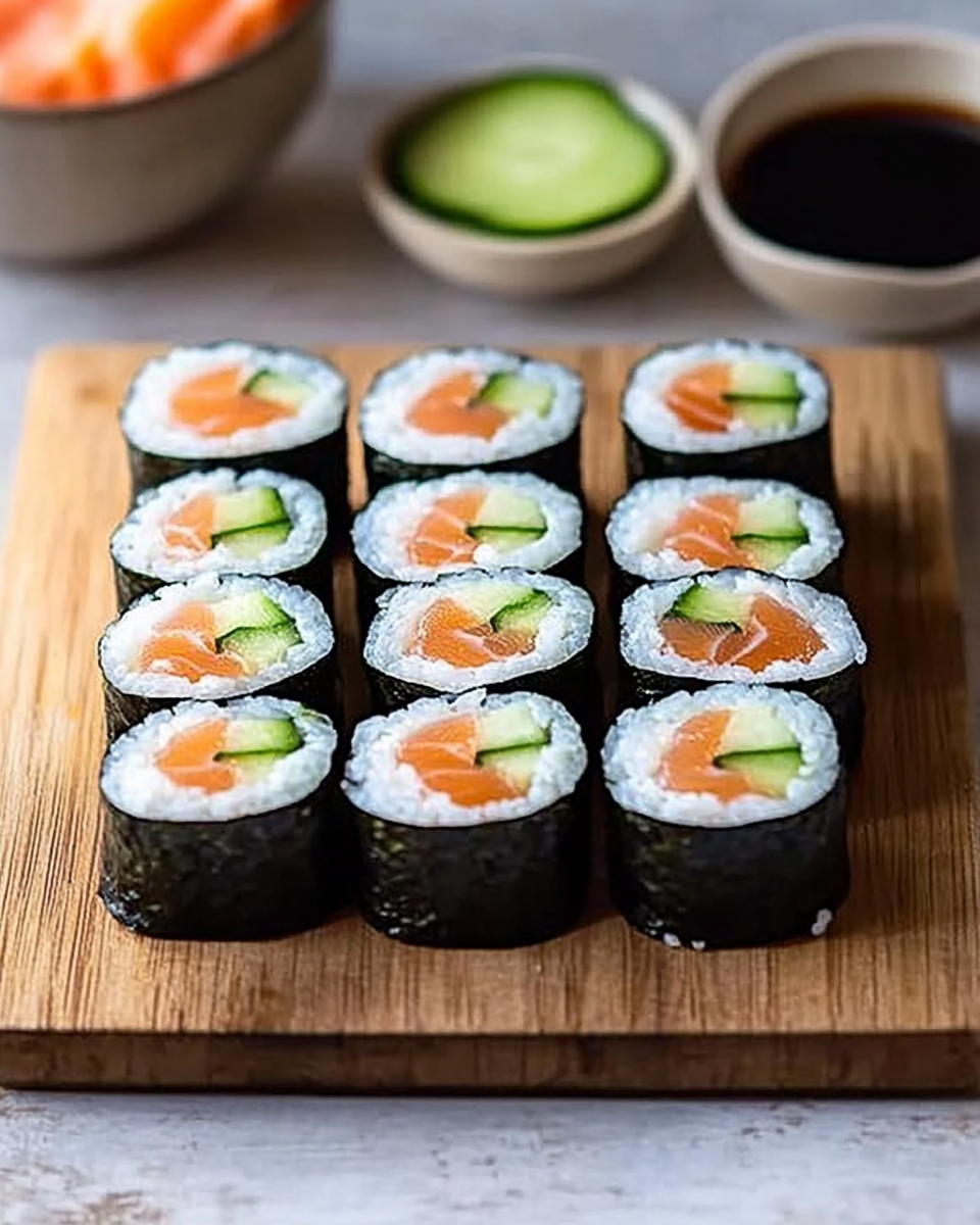 Classic Japanese Maki Rolls