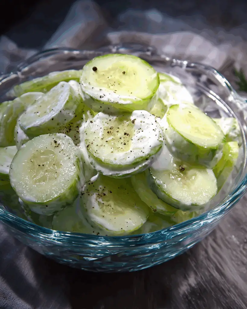 Creamy Chilled Cucumber Delight