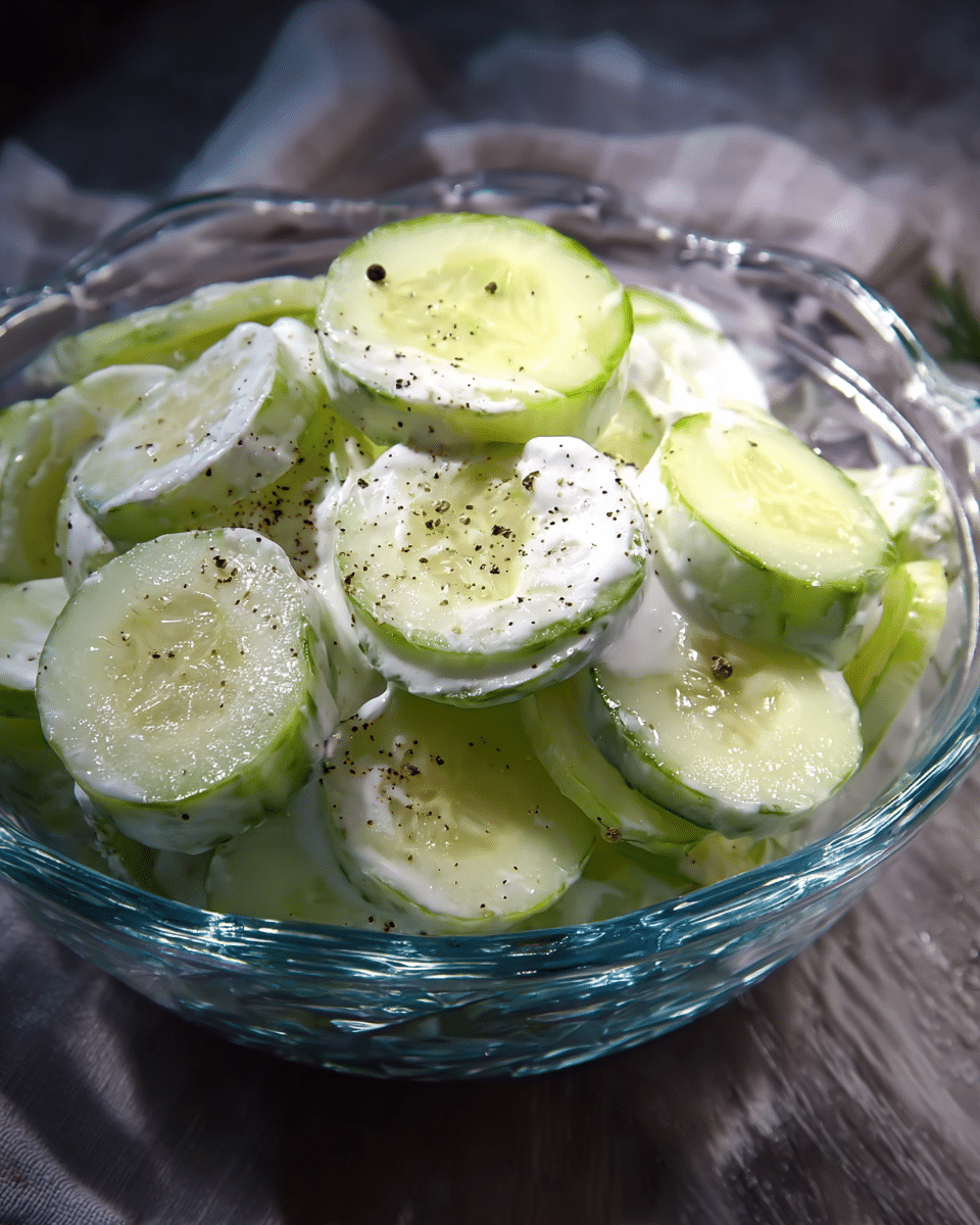 Creamy Chilled Cucumber Delight