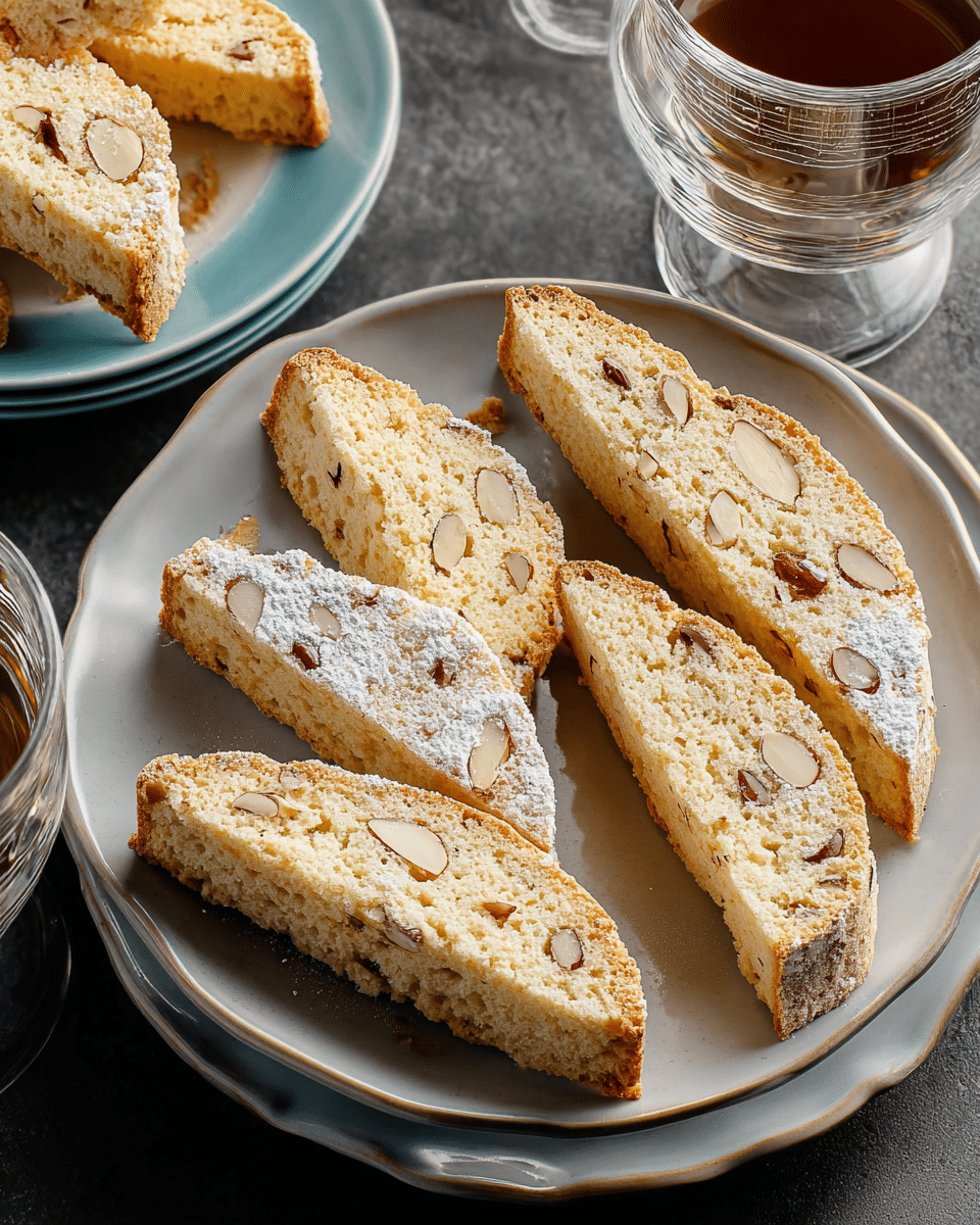 Crunchy Italian Almond Biscotti for Coffee Lovers