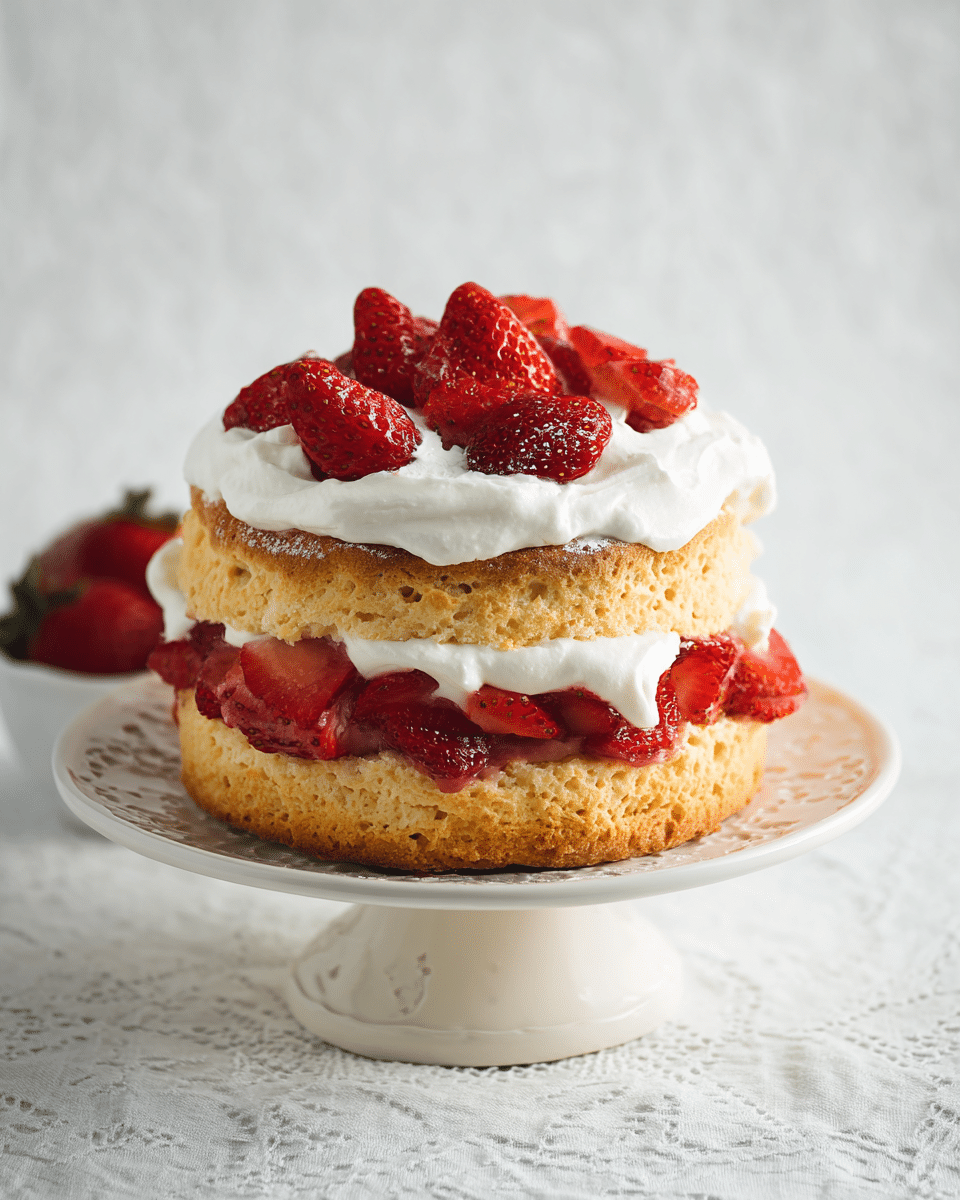 The Ultimate Strawberry Shortcake