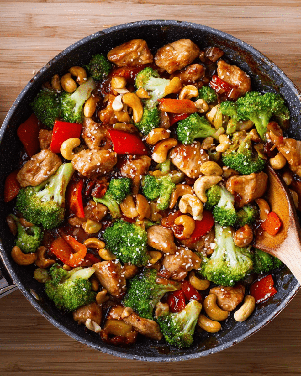 Savory Chicken Stir Fry with Colorful Veggies