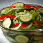 Sweet & Tangy Freezer-Kissed Cucumber Pickles