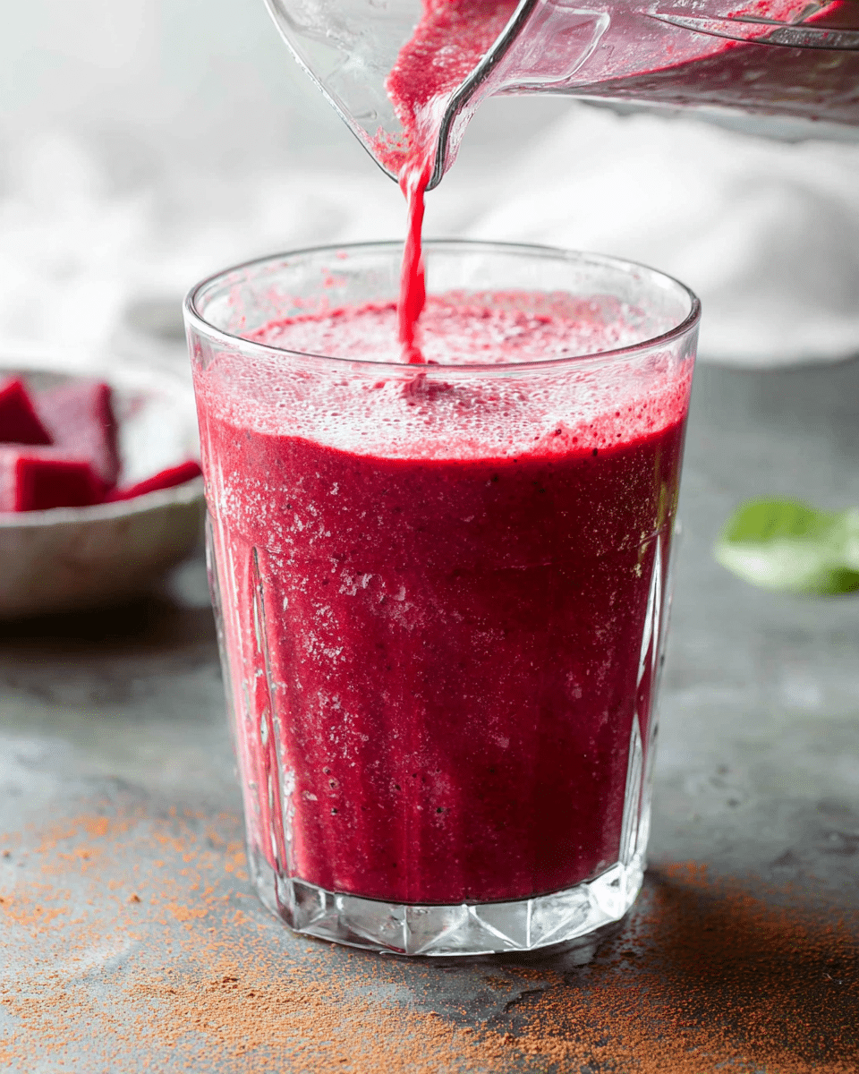 Vibrant Beet & Berry Detox Elixir