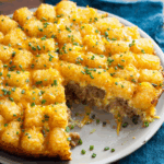 Golden Skillet Tater Tot Sausage Breakfast Bake