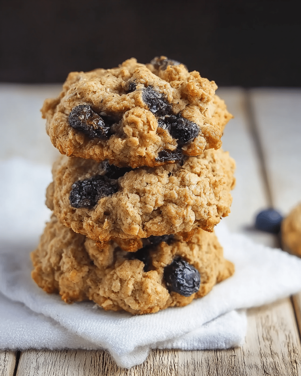 Chewy Cinnamon-Infused Blueberry Oatmeal Delights