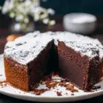 Decadent Bittersweet Chocolate Cake with Orange Zest
