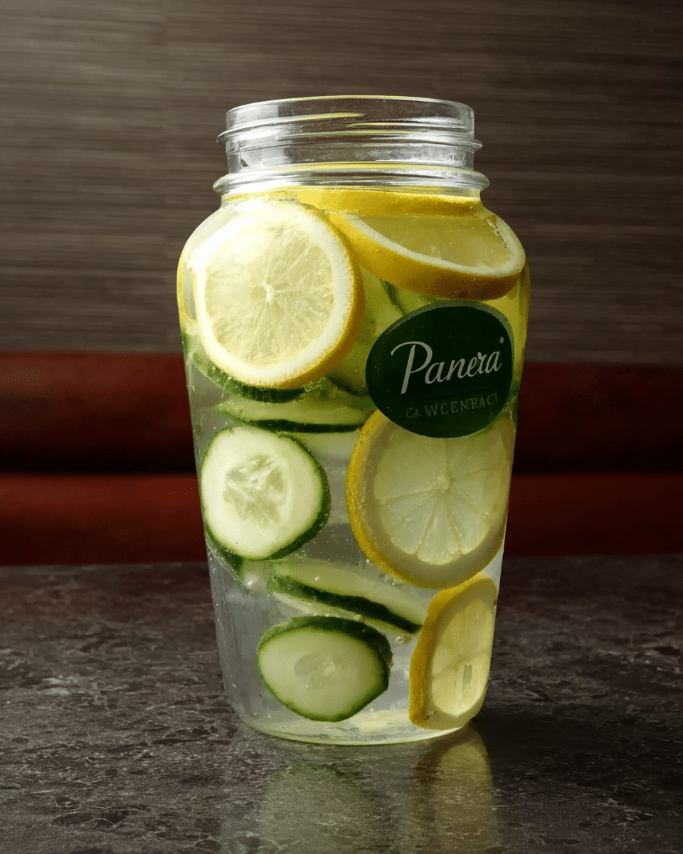 Spa-Inspired Lemon Cucumber Detox Elixir