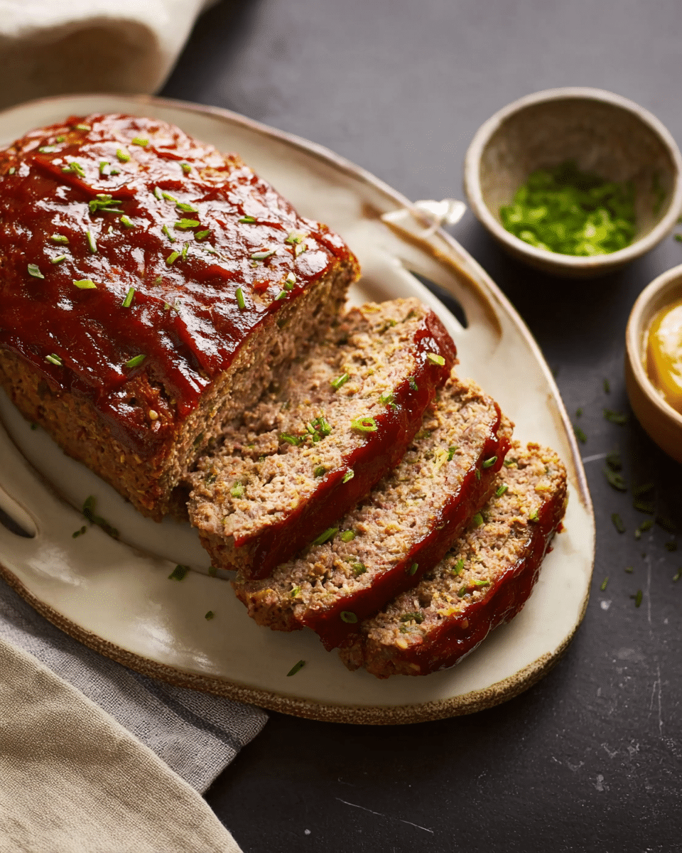 Smoky Sweet Barbecue-Glazed Meatloaf