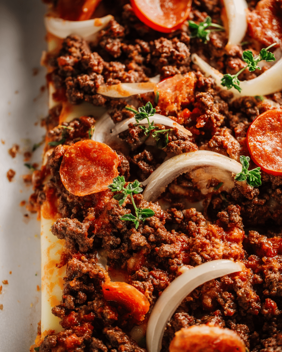 Savory Ground Beef Stir Fry with Crispy Veggies