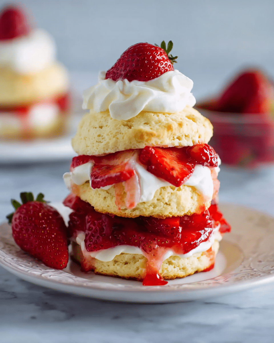 Fresh and Fluffy Strawberry Shortcake