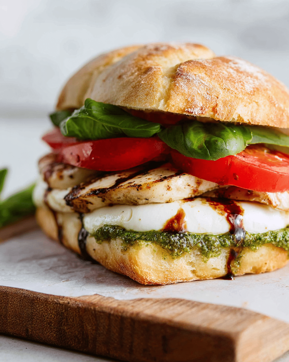 Italian-Style Grilled Chicken Caprese Delight