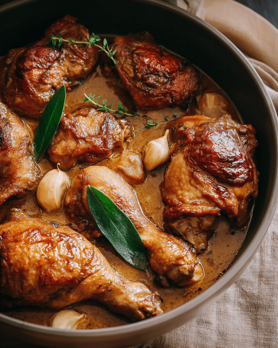 Creamy Filipino Adobo Sa Gata Delight