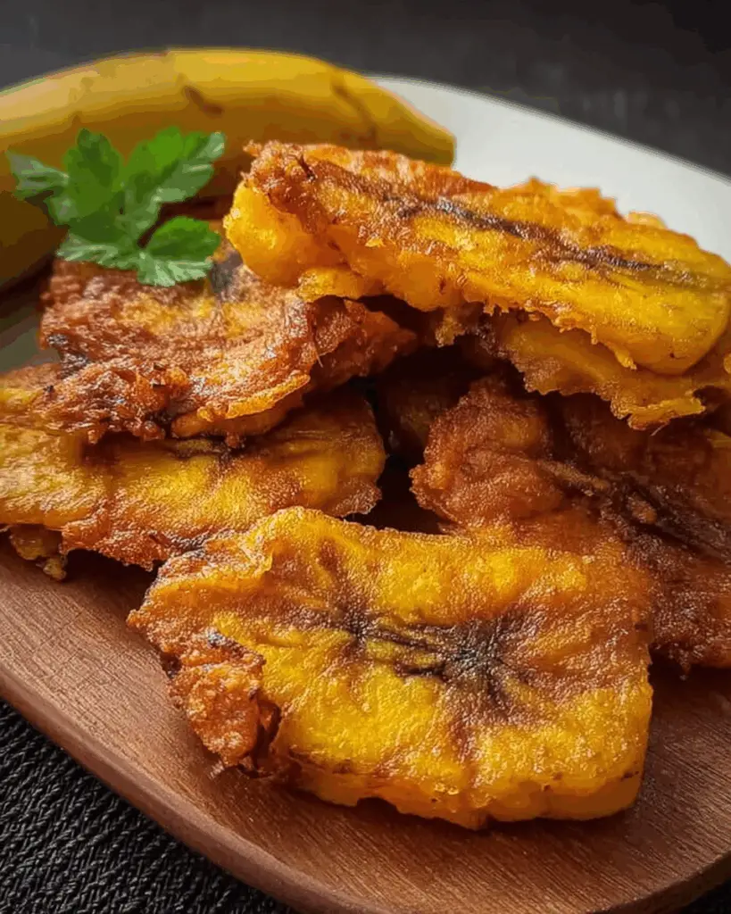 Golden Caramelized Sweet Plantains with a Crispy Edge