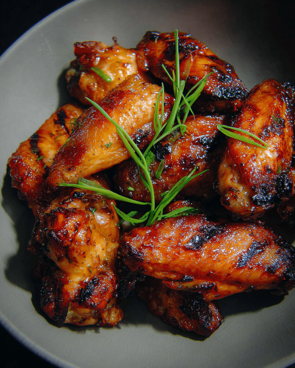 Savory Soy-Garlic Glazed Chinese Chicken Wings