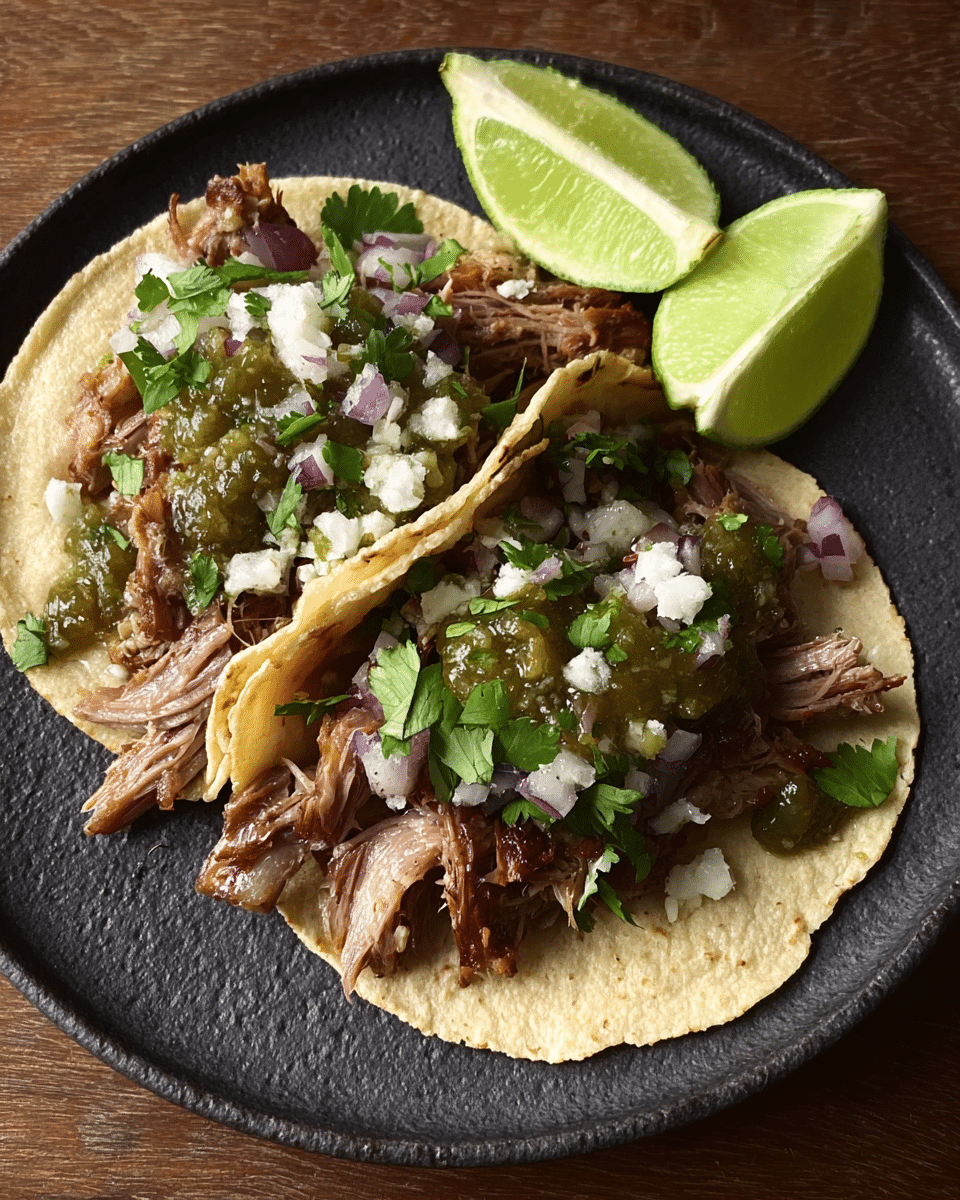 Slow-Braised Mexican Pork with Crispy Edges