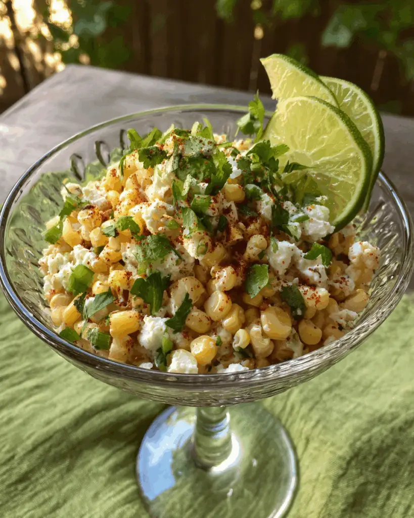 Creamy Mexican Street Corn Salad