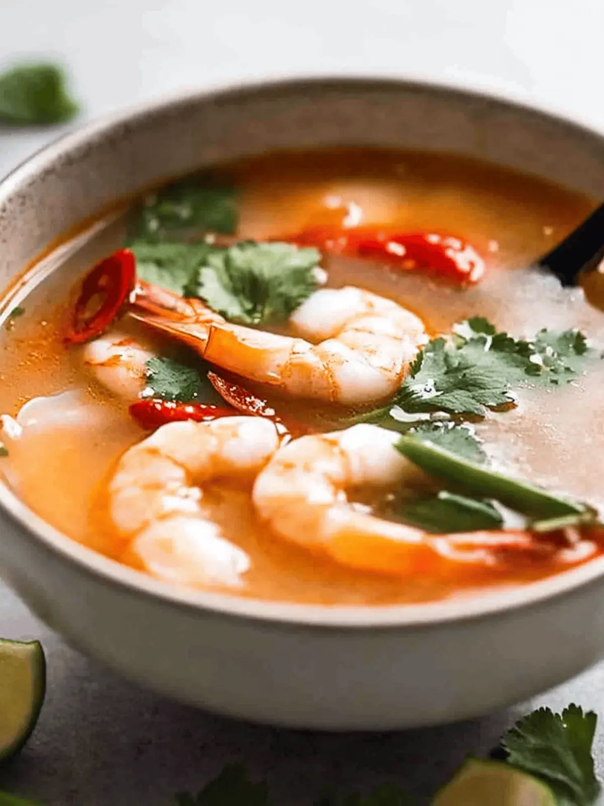 Tom Yum Soup (Thai soup)