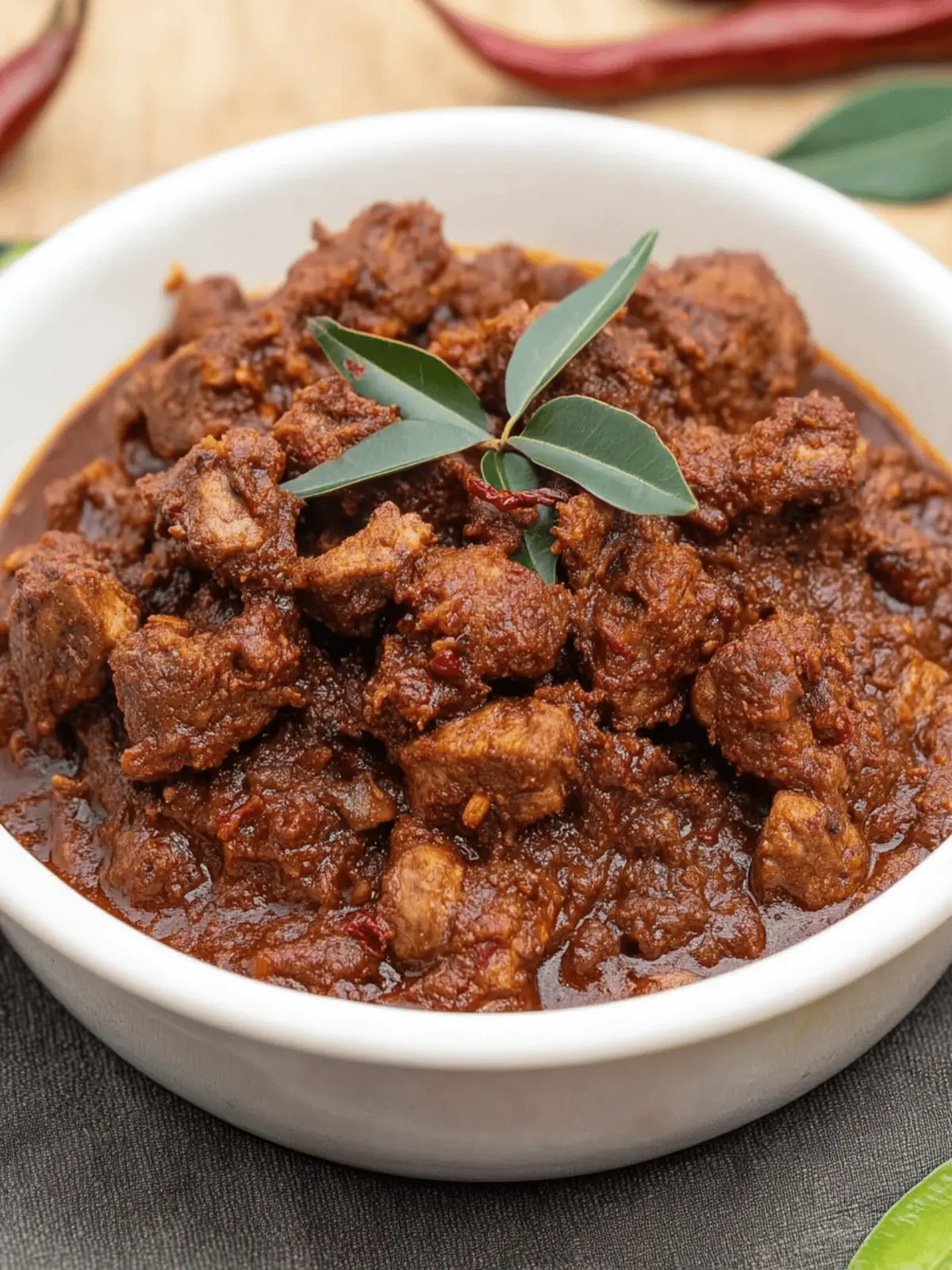 Mutton Varuval Recipe with a Malaysian-Indian Touch