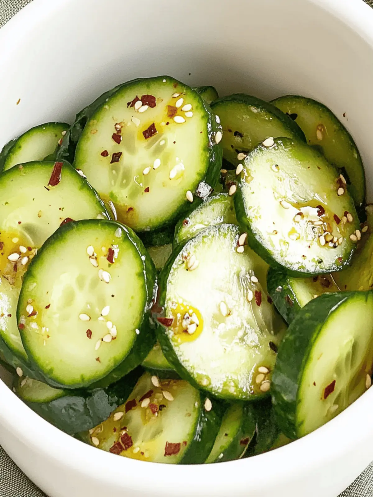 Japanese Cucumber Salad