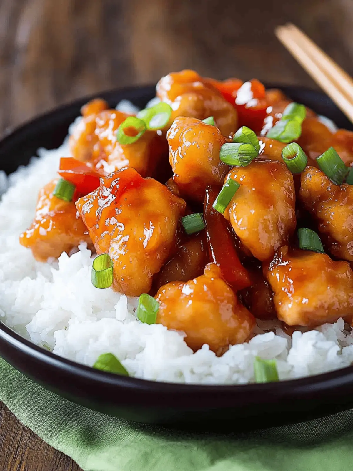 Sweet and Sour Chicken