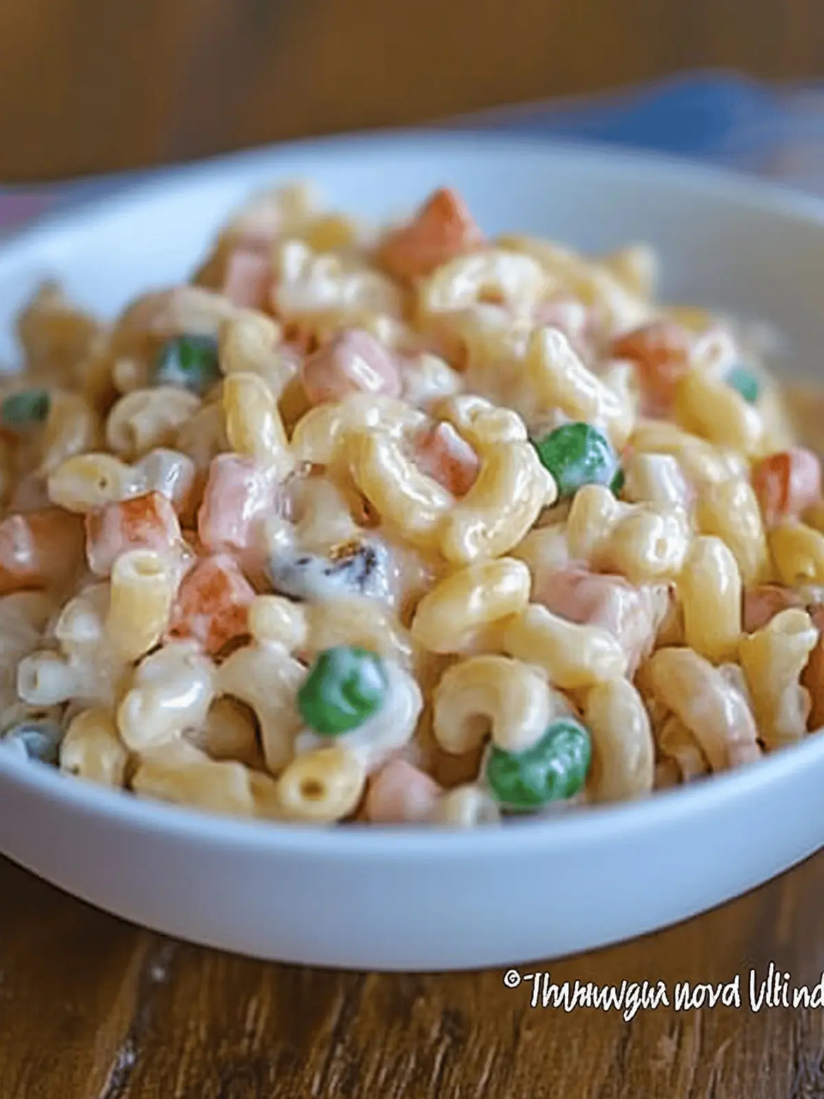 Filipino Sweet Macaroni Salad