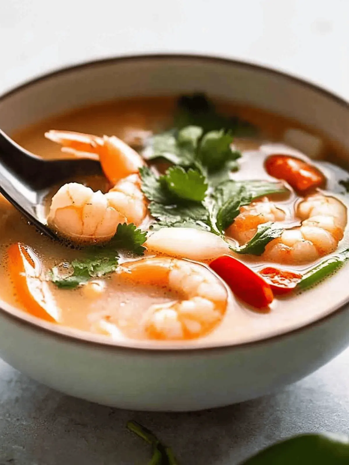 Tom Yum Soup (Thai soup)