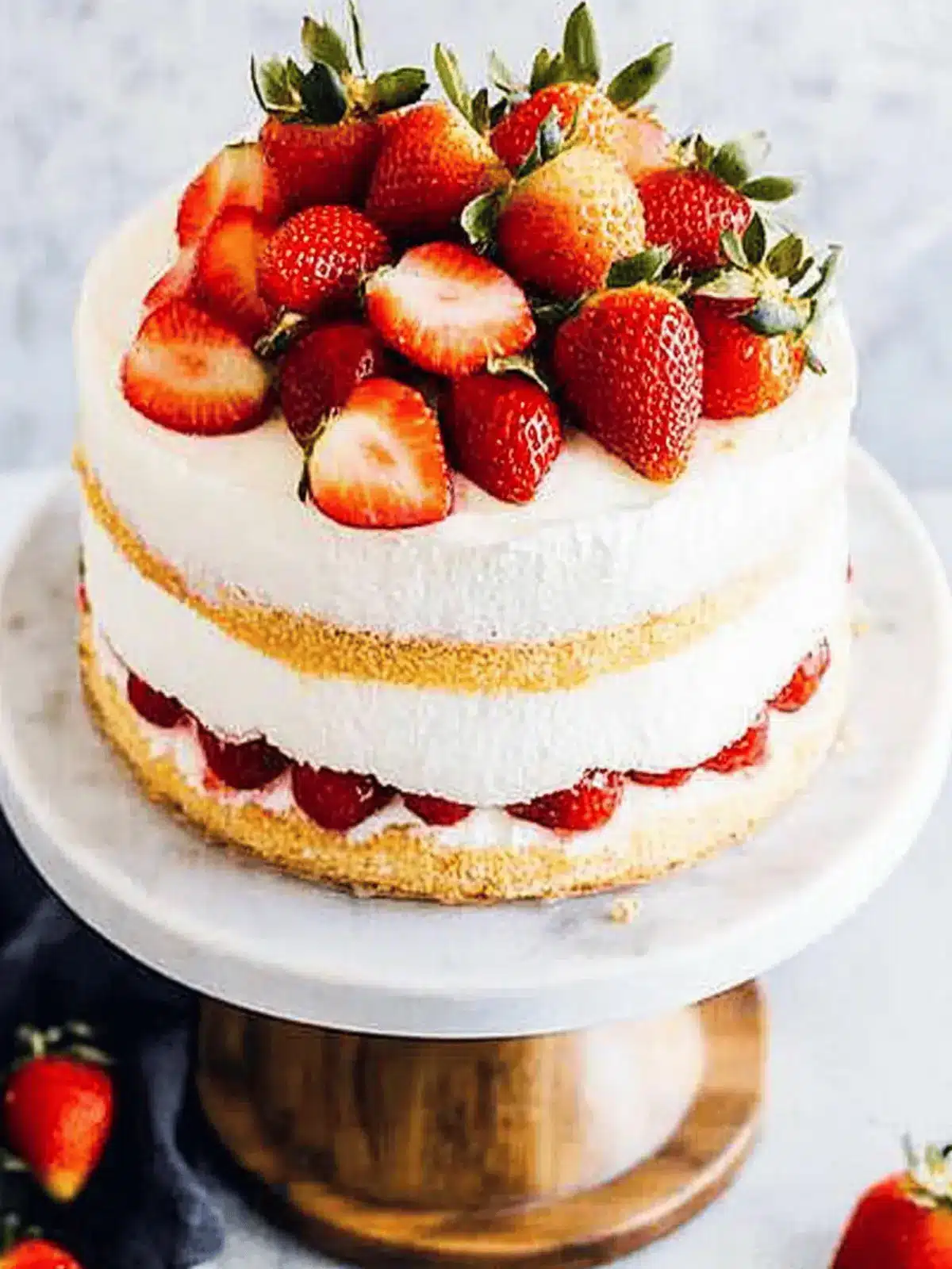 Japanese Strawberry Shortcake