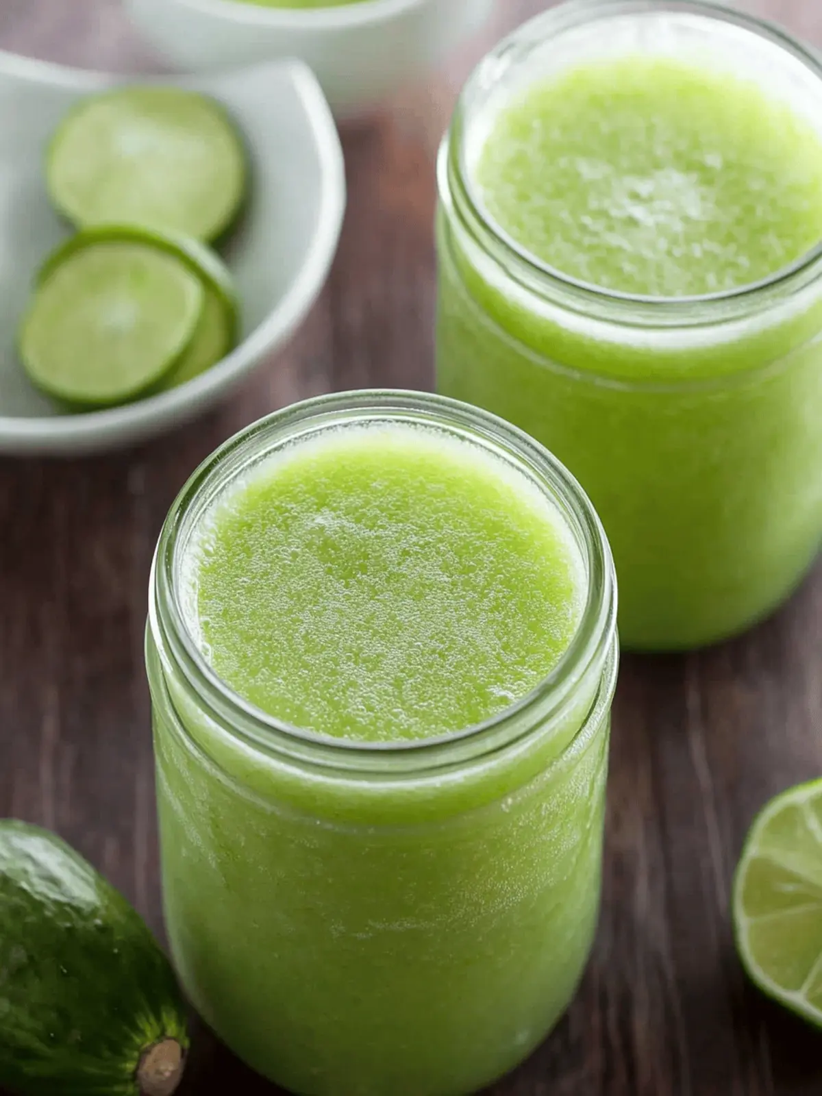 Cucumber Lime Smoothie