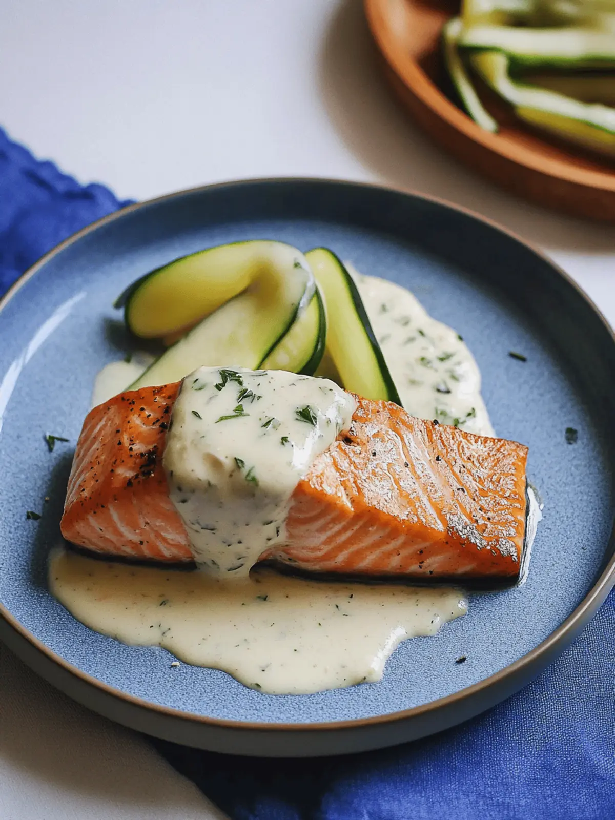 Salmon with Norwegian Butter Sauce (Sandefjordsmør)
