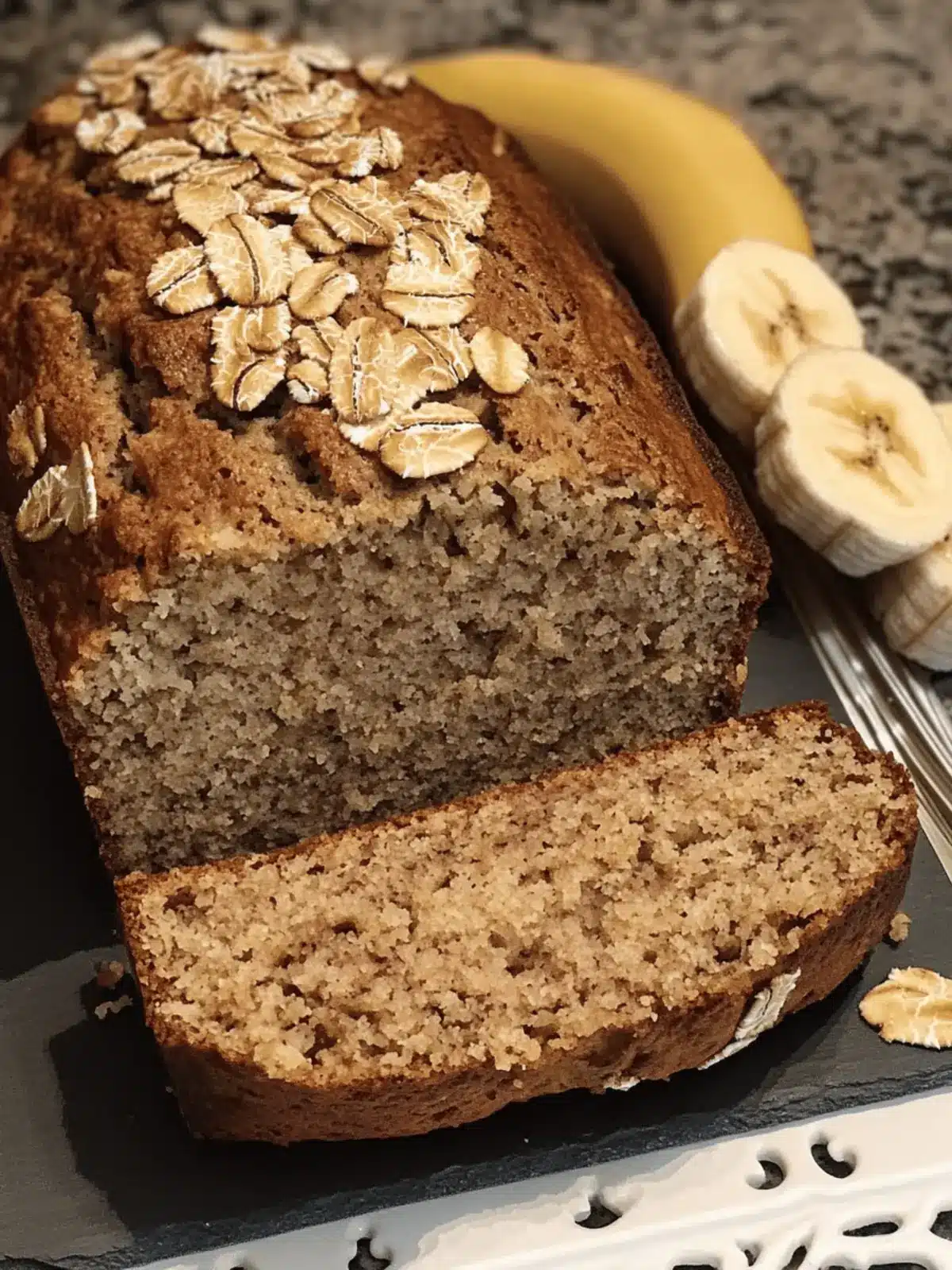 Oatmeal Banana Bread