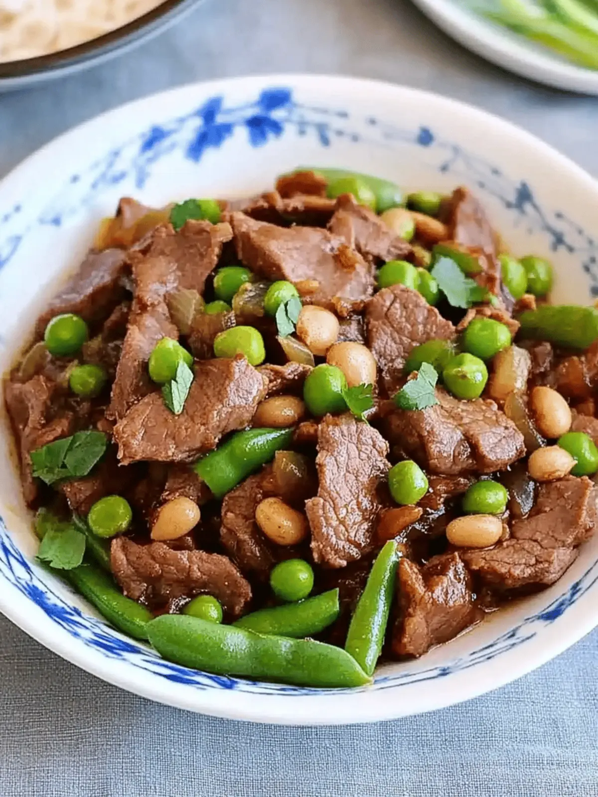 Lamb and Fava Bean Stir-Fr
