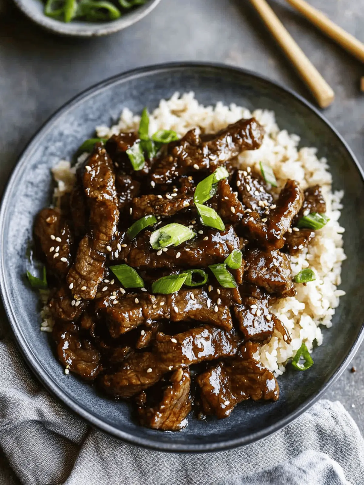 Mongolian Beef