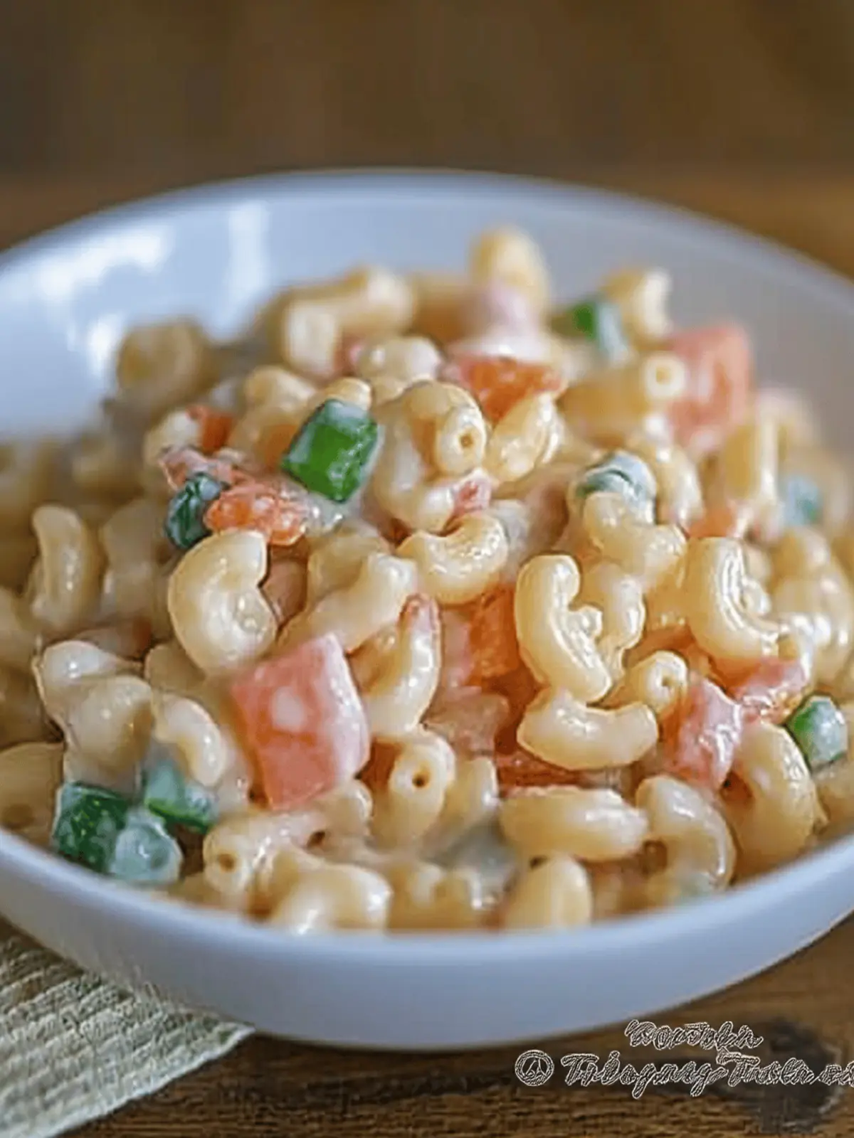 Filipino Sweet Macaroni Salad