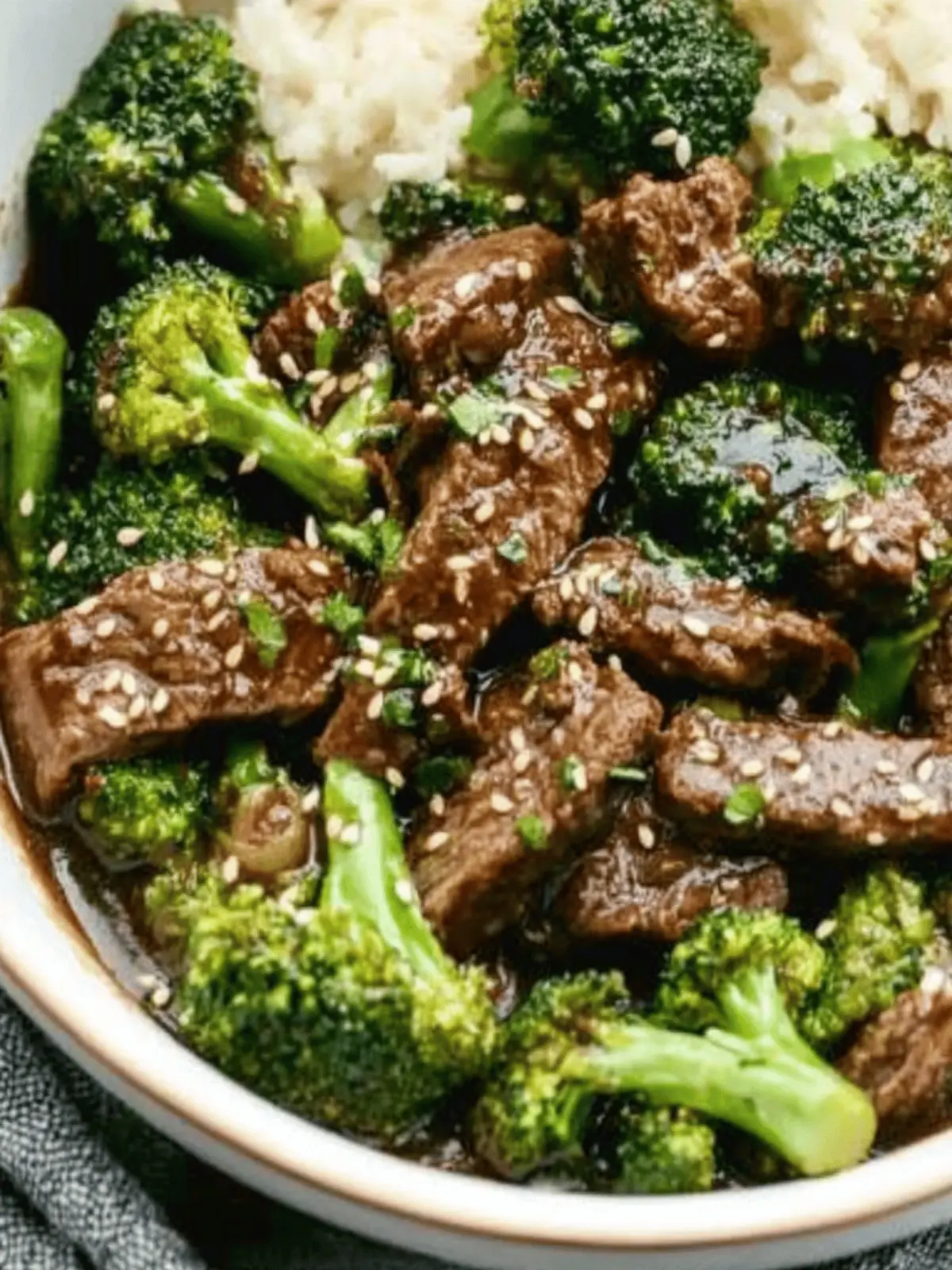 Slow Cooker Beef and Broccoli