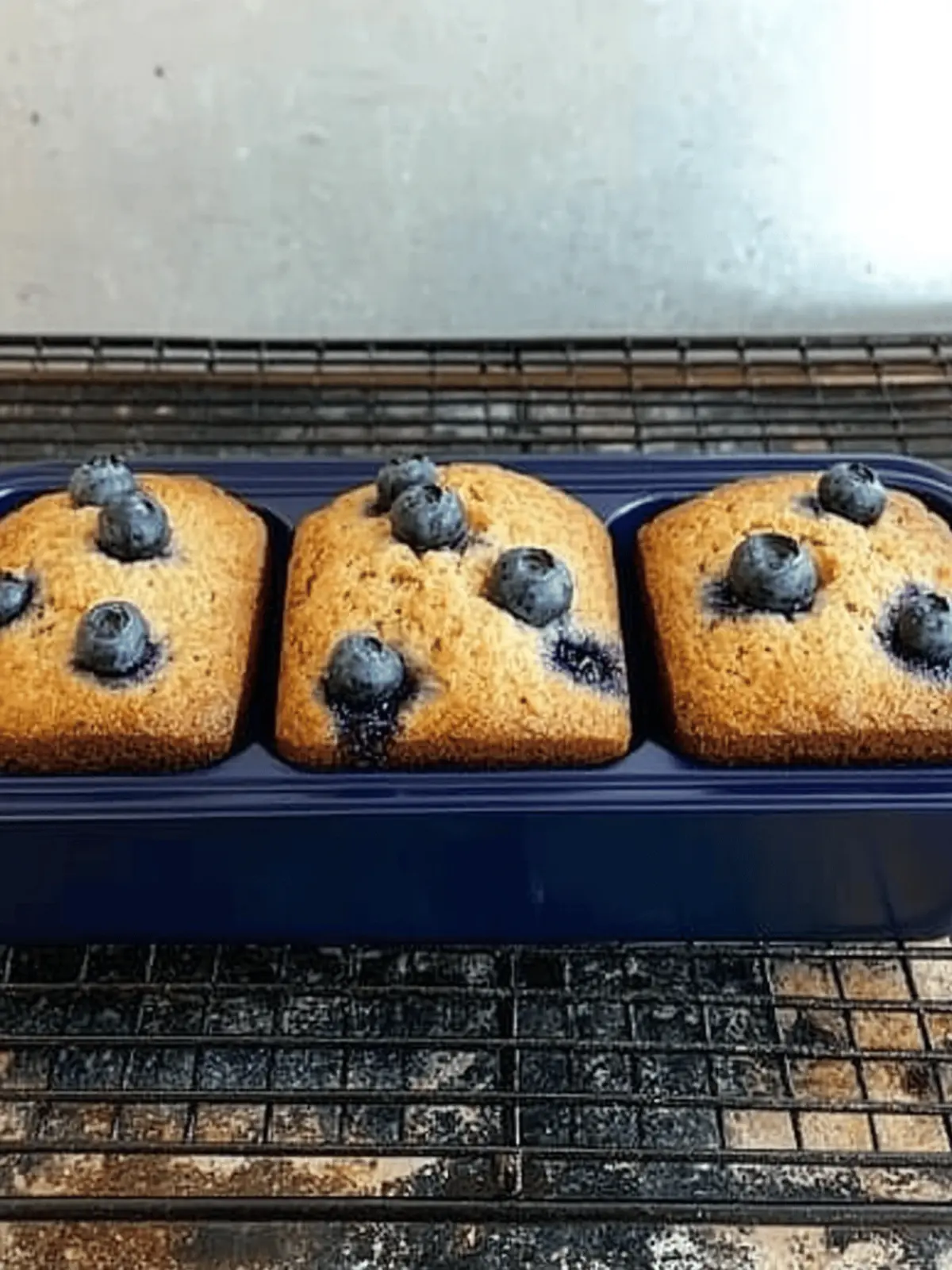 Mini Blueberry Banana Bread