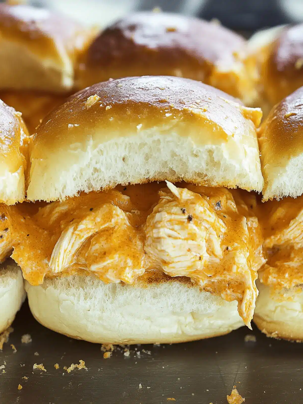 Buffalo Chicken Sliders