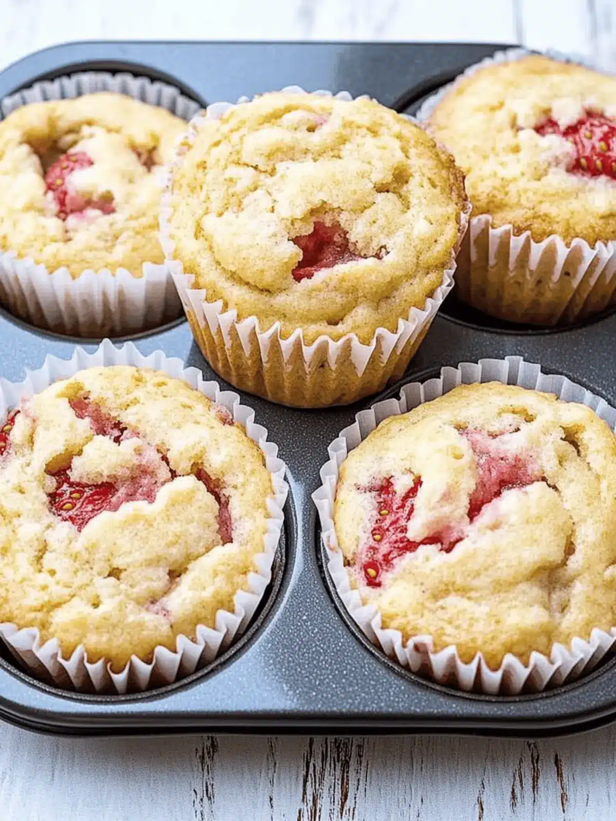 Keto Strawberry Muffins
