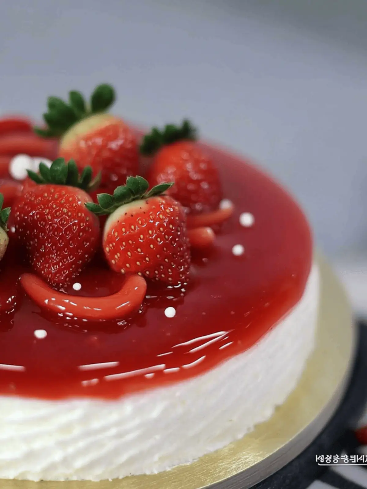 Korean style Strawberry Shortcake