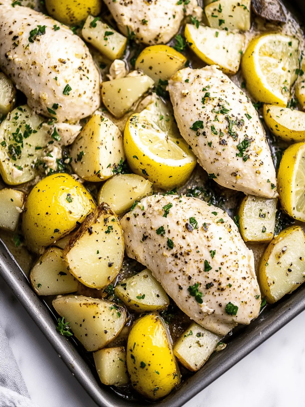 Greek Chicken Freezer Meal