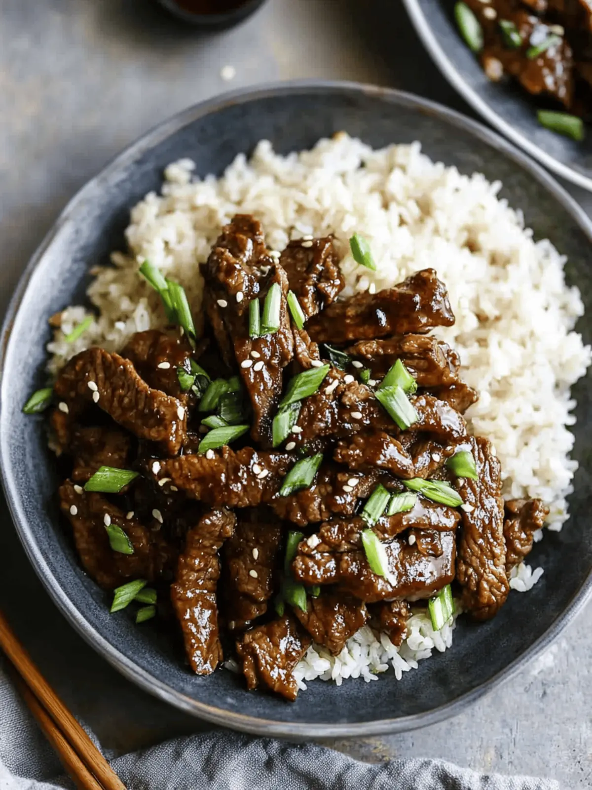 Mongolian Beef