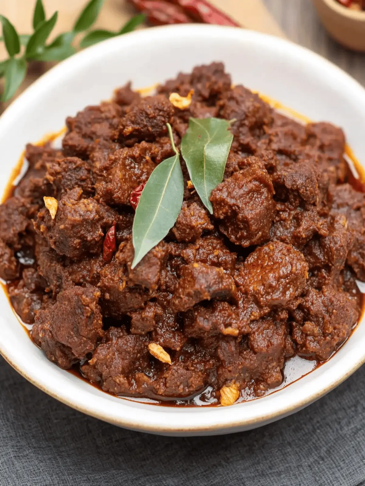 Mutton Varuval Recipe with a Malaysian-Indian Touch
