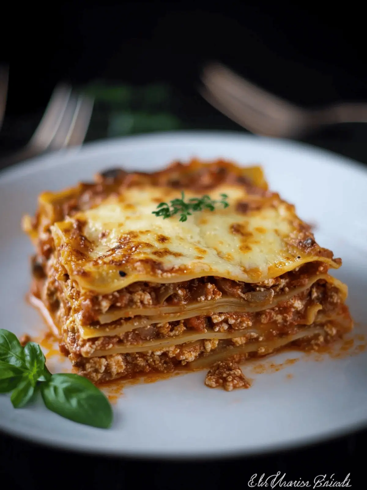 Christmas Lasagna