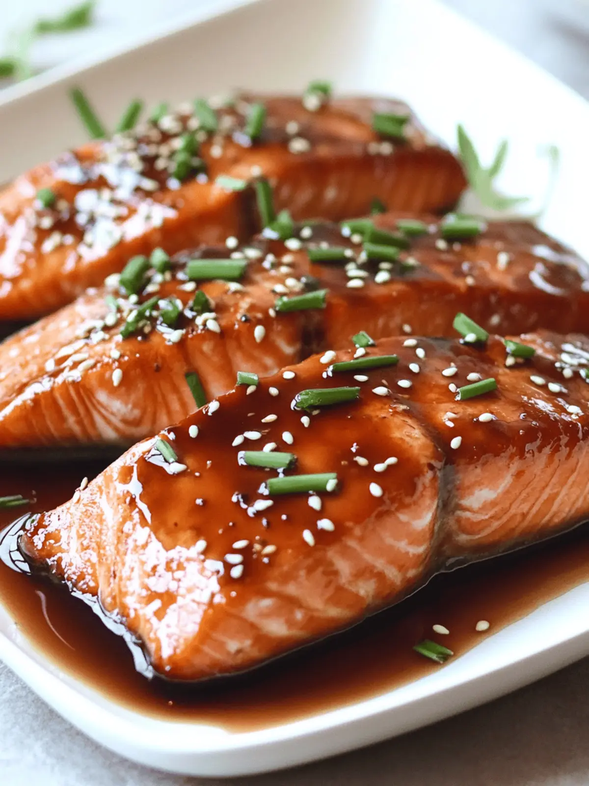 Maple Glazed Salmon with Fresh Chives