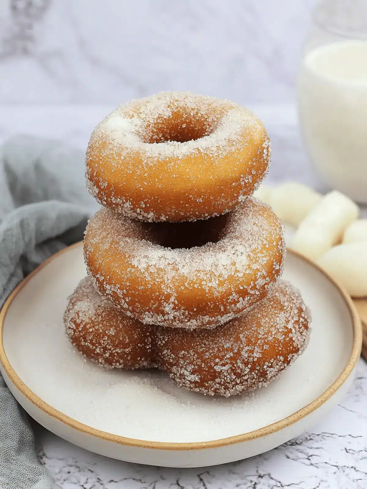 Italian Sugar Doughnuts