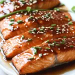 Maple Glazed Salmon with Fresh Chives