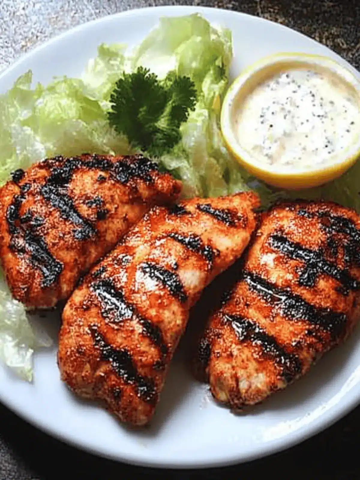 Spicy Grilled Chicken Breast