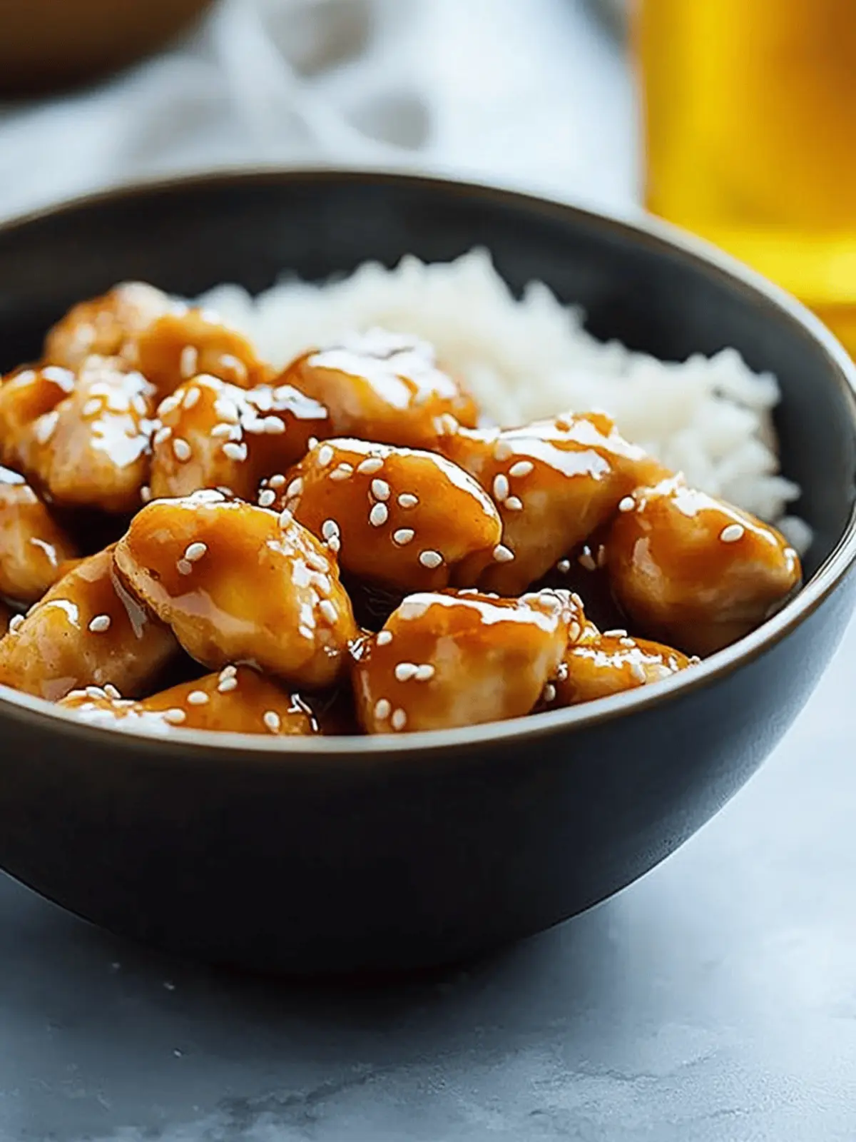 Slow Cooker Honey Sesame Chicken