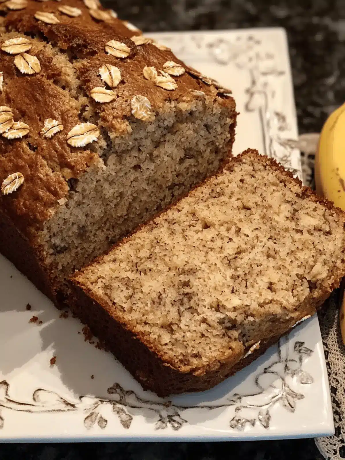 Oatmeal Banana Bread