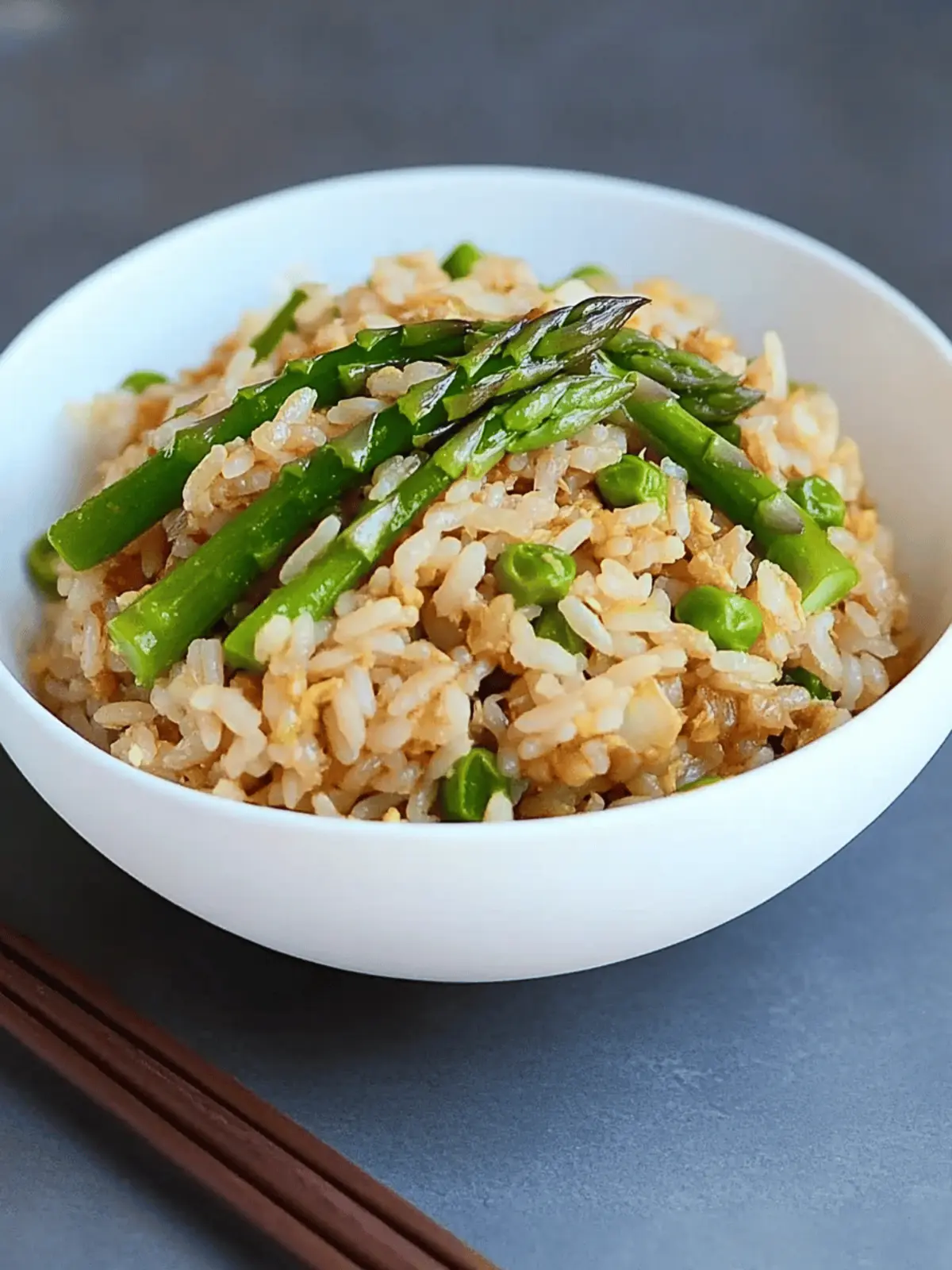 Asparagus and Ginger Fried Rice